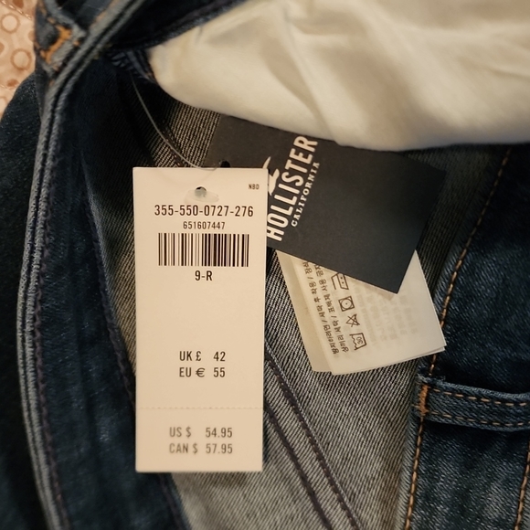 Hollister jeans B rand new with tags!!! low rise boots cut jeans. - Picture 5 of 6
